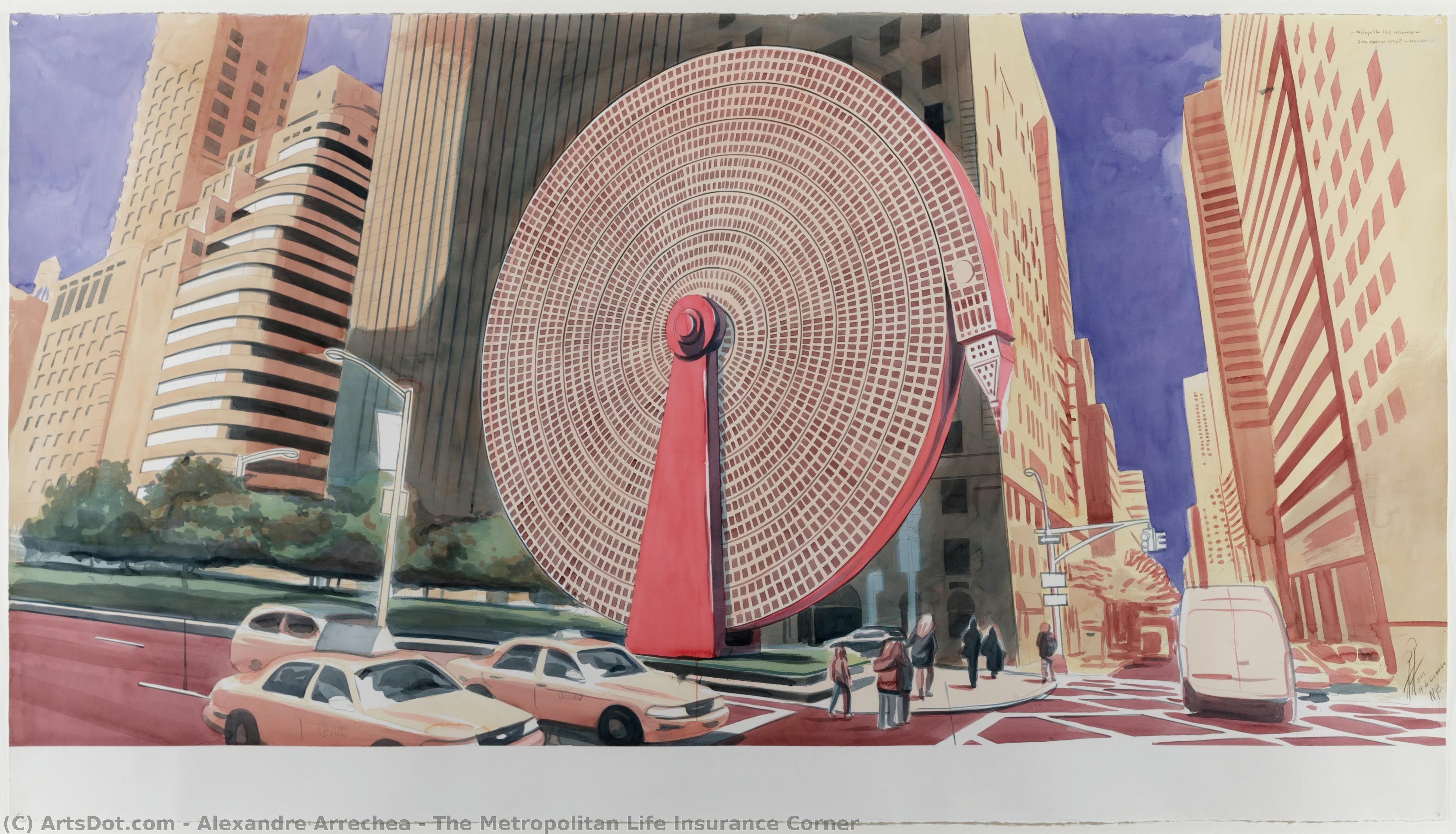 The Metropolitan Life Insurance Corner — Alexandre Arrechea
