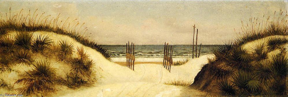 Beach At Ponce Park, Florida — William Aiken Walker