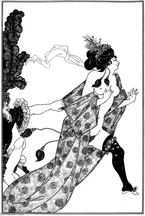 Cinesias Entreating Myrrhina To Coition — Aubrey Vincent Beardsley