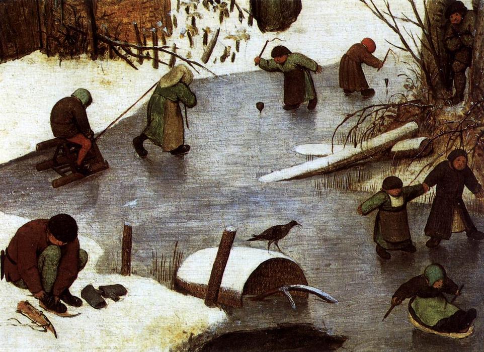 The Census At Bethlehem (detail) — Pieter Bruegel The Elder