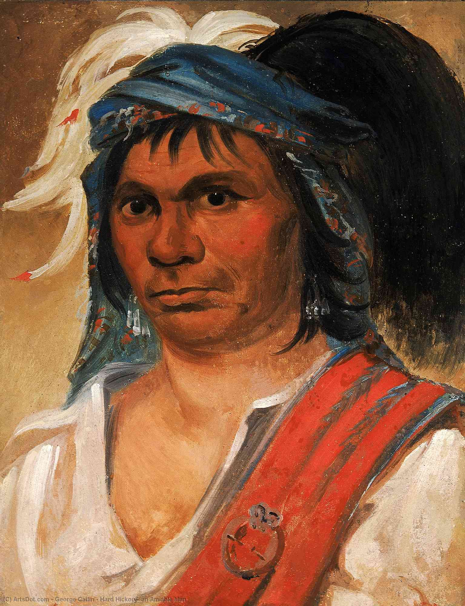 Hard Hickory, An Amiable Man — George Catlin