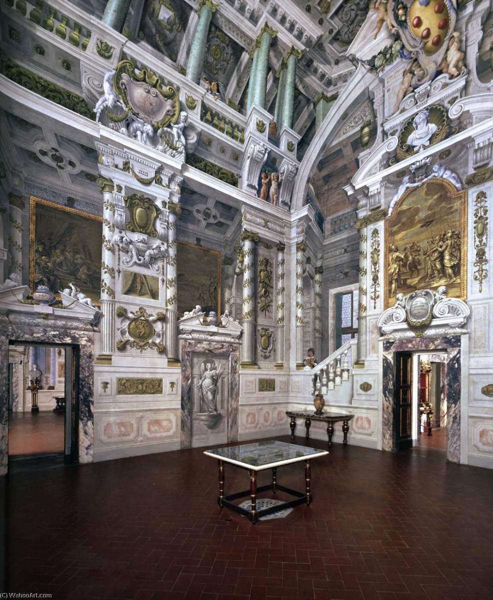 View Of The Udienza Privata — Angelo Michele Colonna