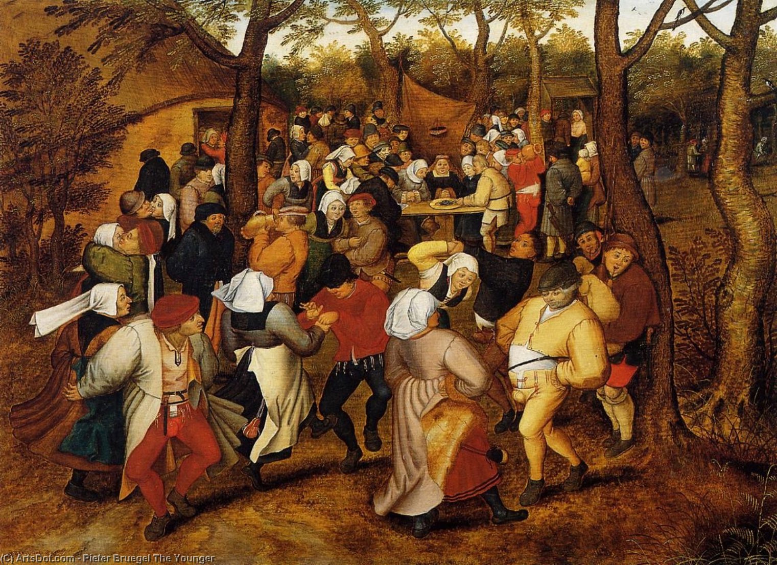 The Peasant Wedding — Pieter Bruegel The Younger