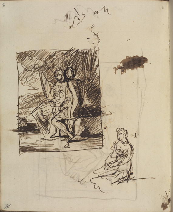 Page From A Sketchbook 46 — George Romney