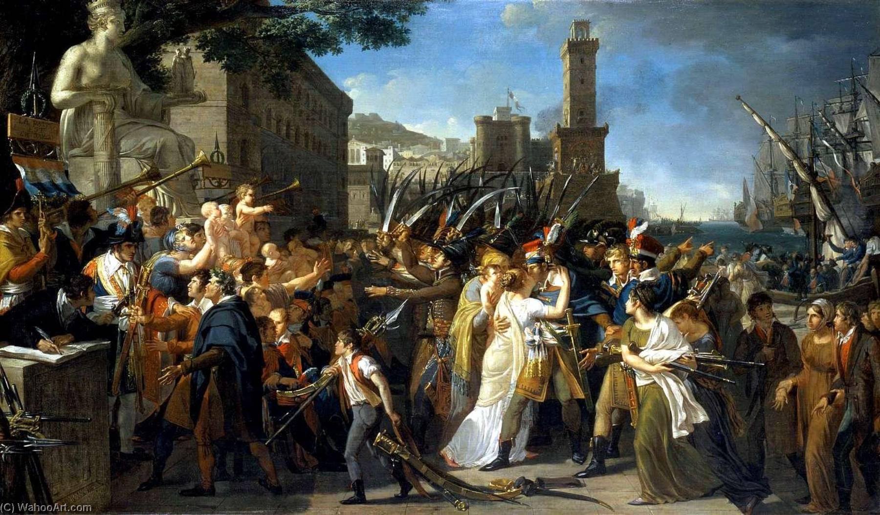 La Patrie En Danger — Guillaume Guillon Lethiere
