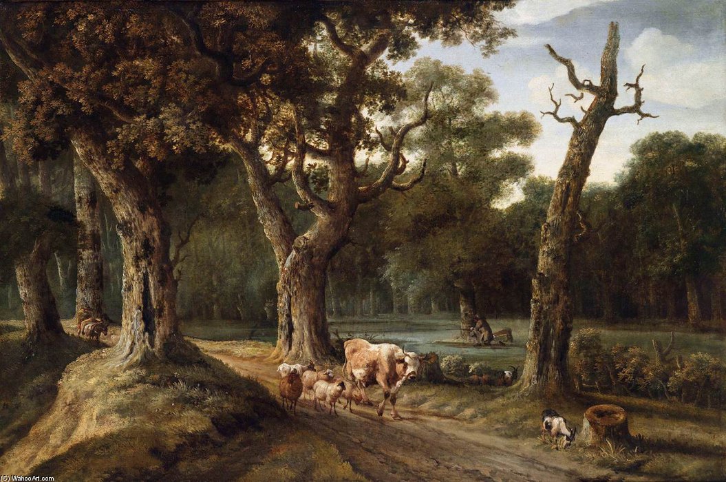 Forest Landscape — Joris Abrahamsz. Van Der Haagen