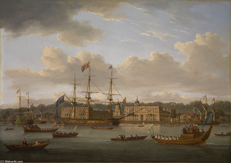 The Return Of George Iv To Greenwich From Scotland - — William Anderson