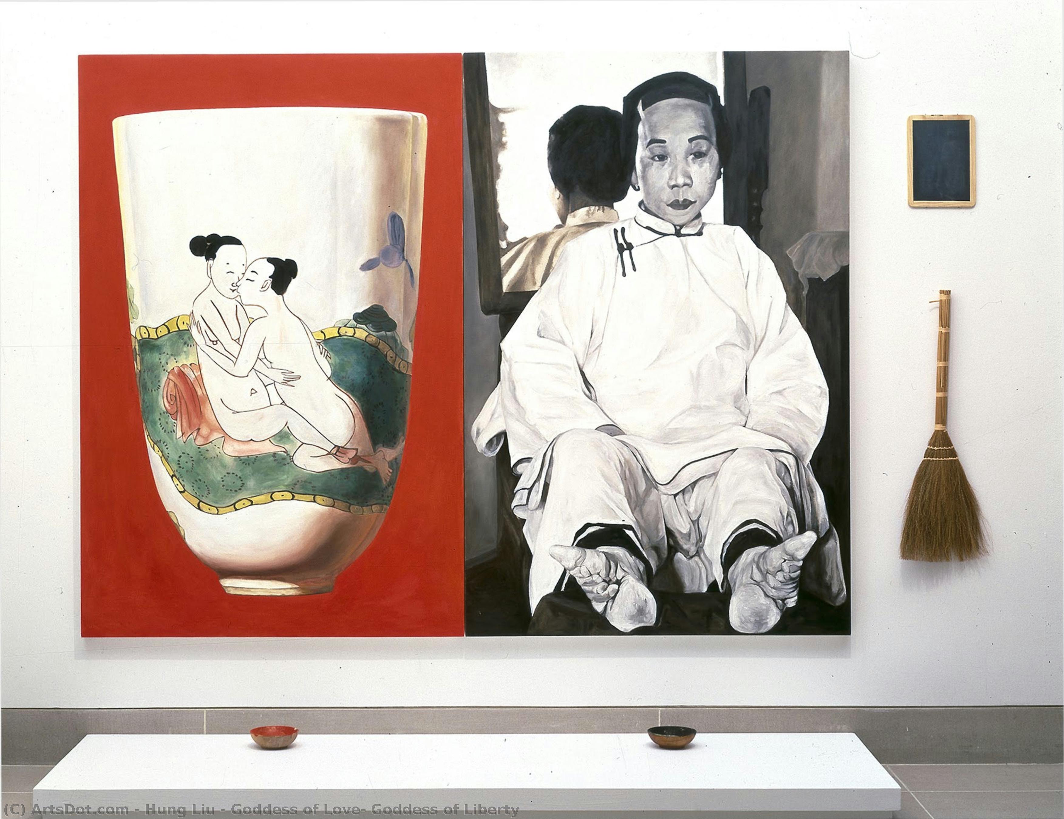 Goddess Of Love, Goddess Of Liberty — Hung Liu