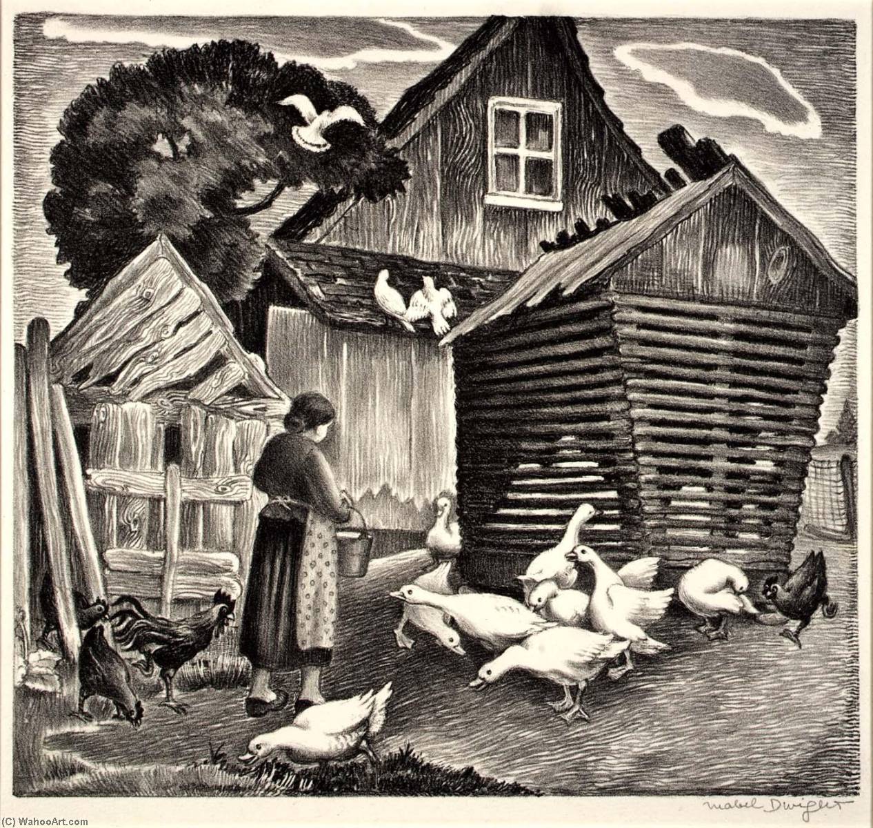 Farmyard — Mabel Dwight