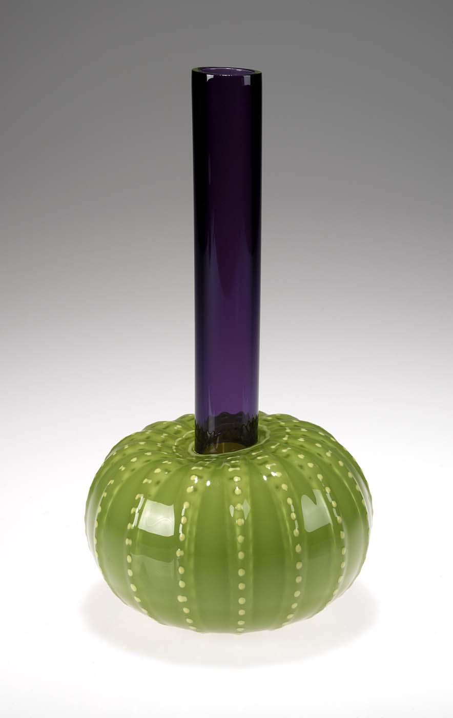 Bud Vase With Long Cylindrical Neck — James Holmes