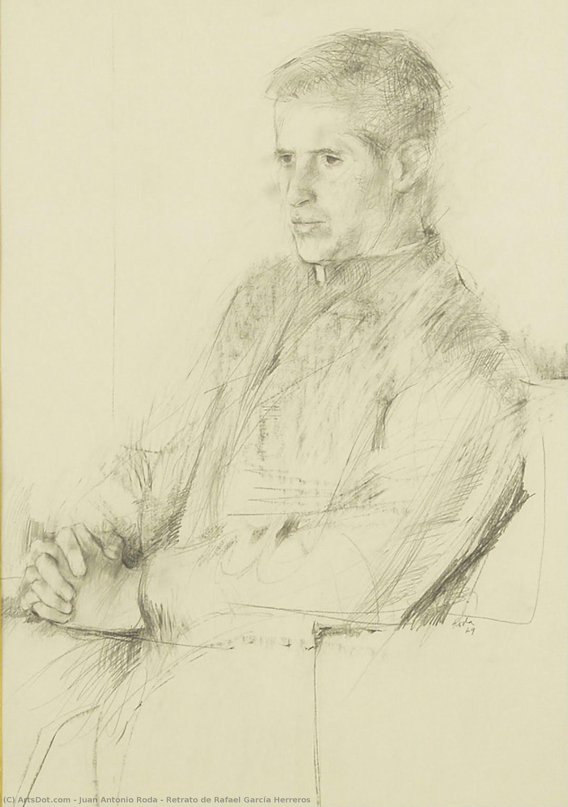 Retrato De Rafael García Herreros — Juan Antonio Roda