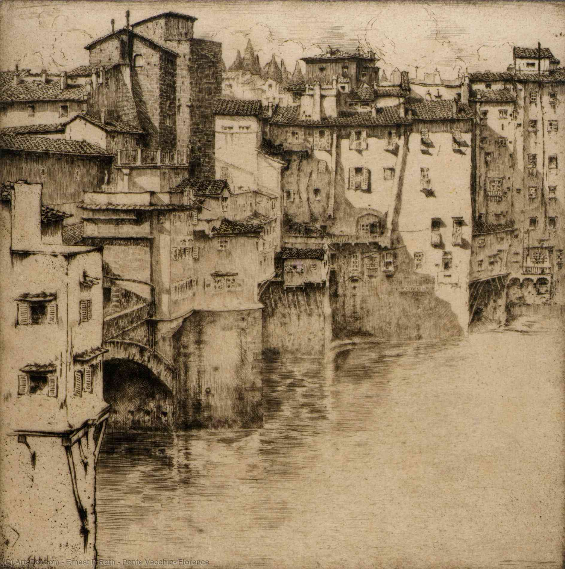Ponte Vecchio, Florence — Ernest D Roth
