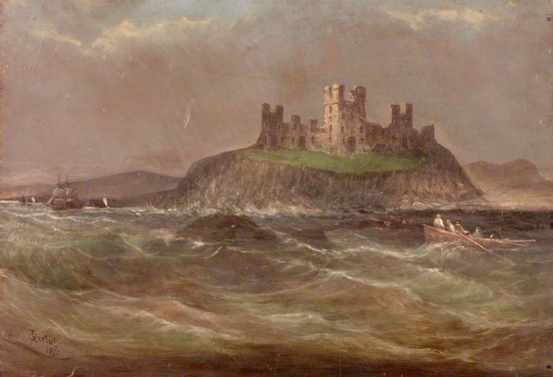 Coastal Scene With Castle — James Putty Garbutt