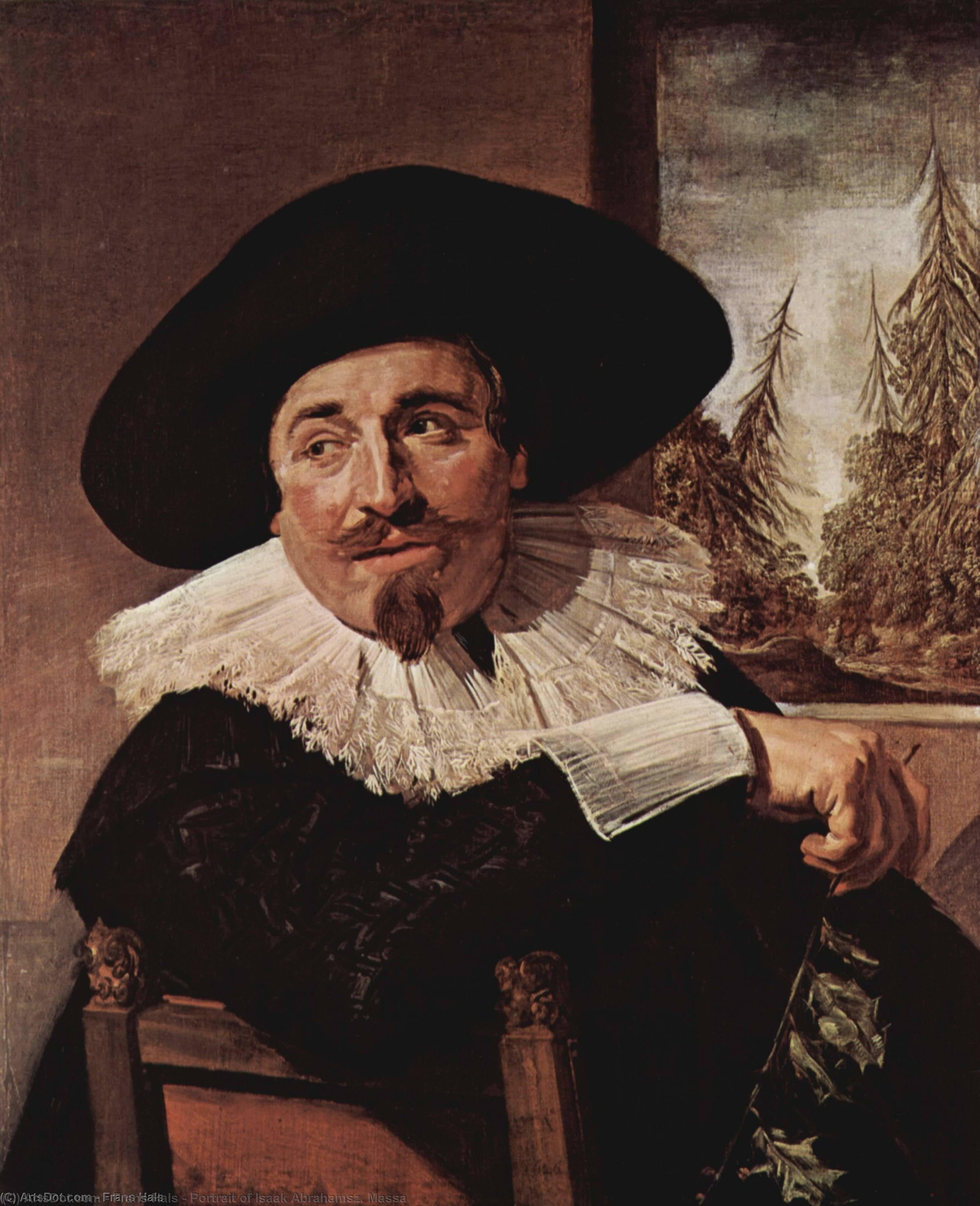 Portrait Of Isaak Abrahamsz. Massa — ハルス
