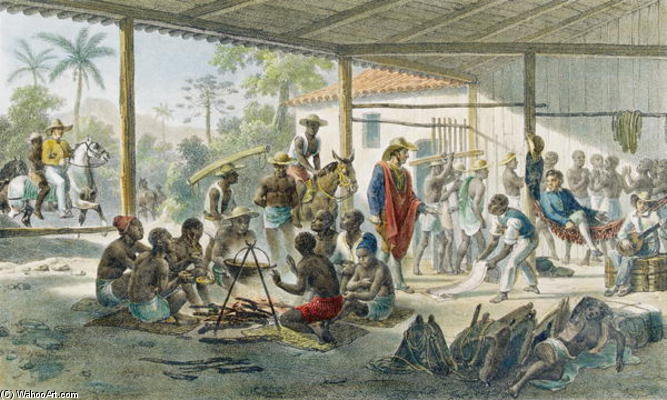 Transport D'un Convoi De Negres — Johann Moritz Rugendas
