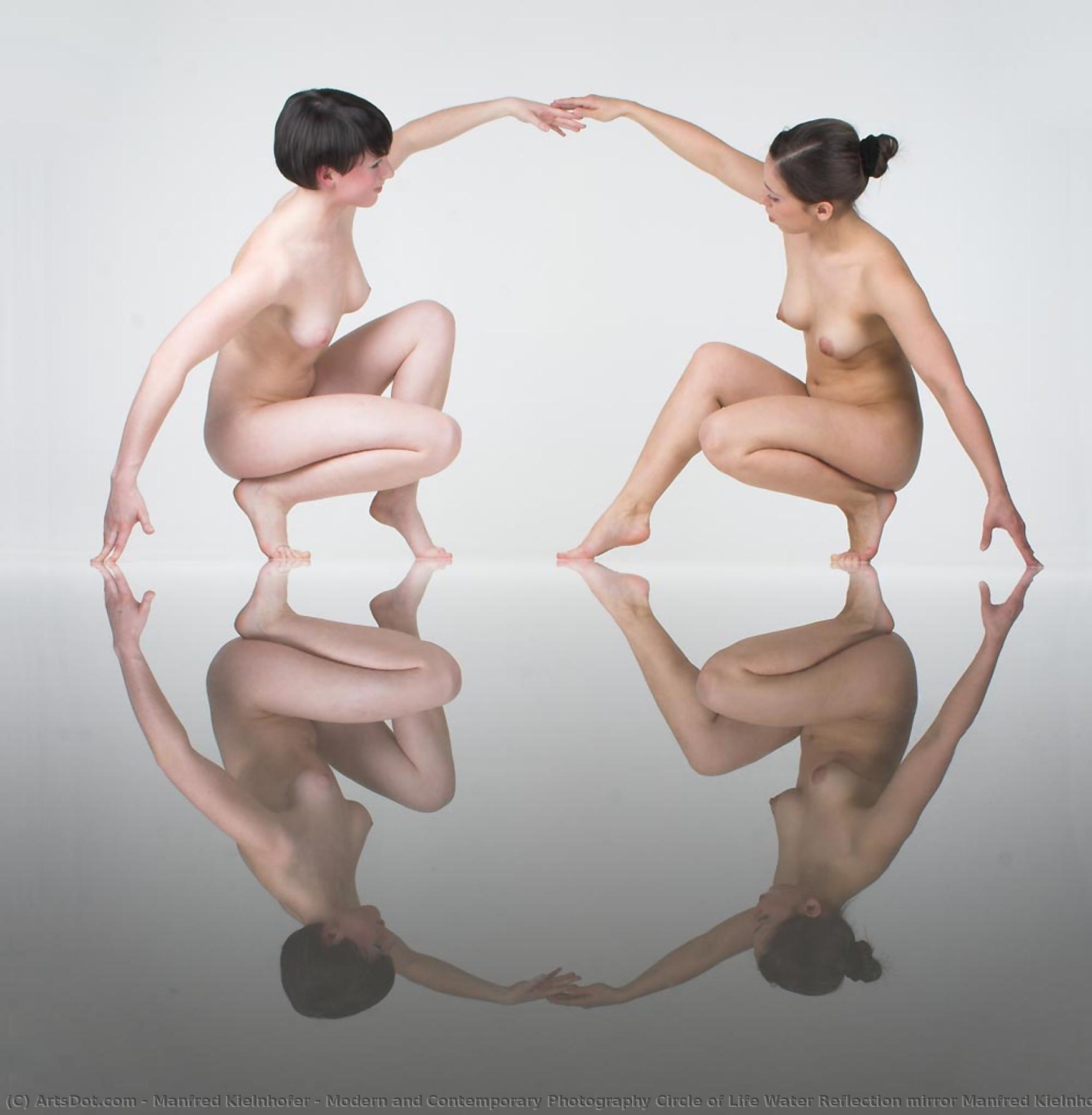 Modern And Contemporary Photography Circle Of Life Water Reflection Mirror Manfred Kielnhofer — Manfred Kielnhofer