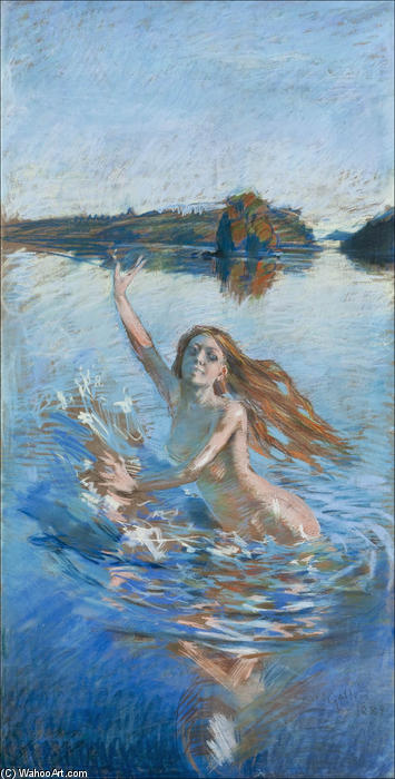 Aino Myth Study — Akseli Gallen-kallela