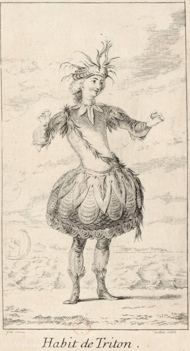 Habit De Triton — Claude Gillot