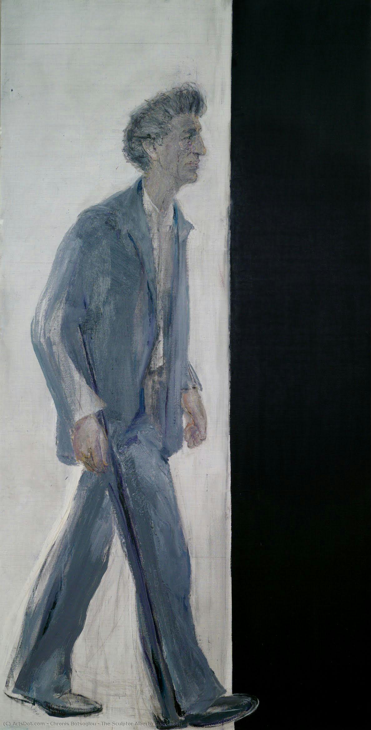 The Sculptor Alberto Giacometti — Chronis Botsoglou