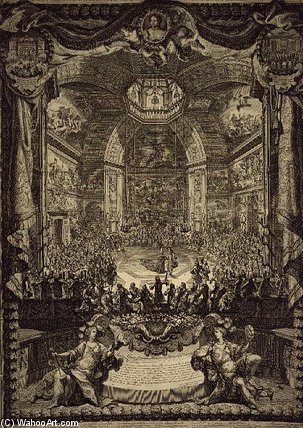 Grand Feast Of H.r.h. The Princess Of Orange — Daniel The Elder Marot