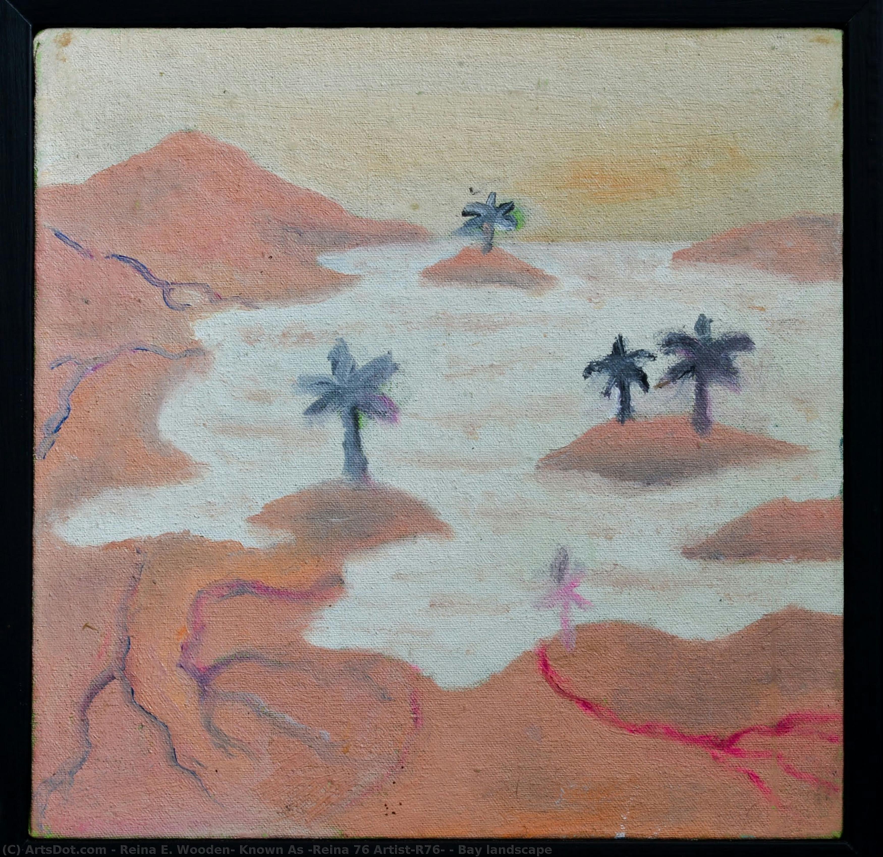 Bay Landscape — Reina E. Wooden, Known As “reina 76 Artist|r76”