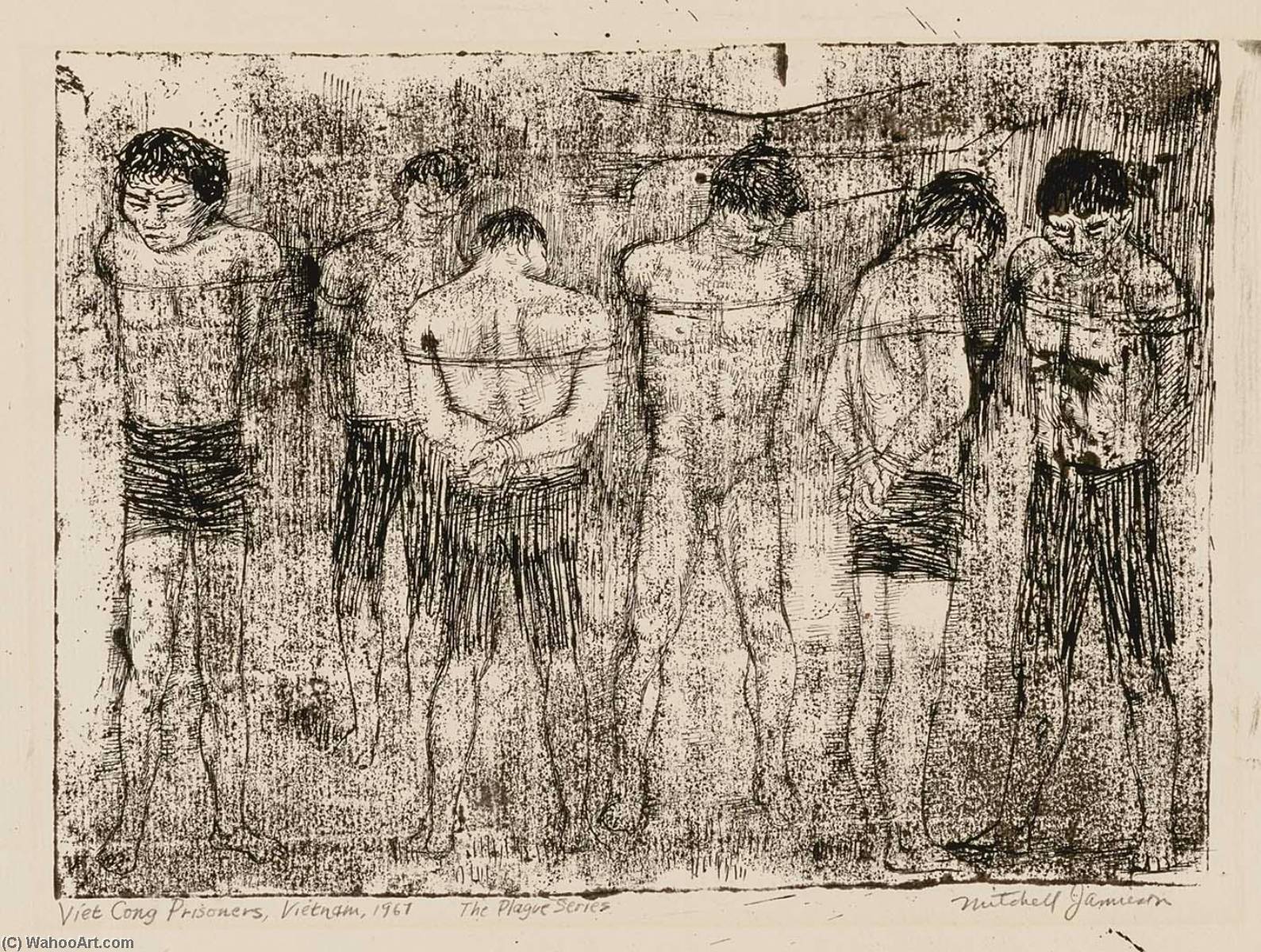 Viet Cong Prisoners, Vietnam, 1967 (from Series, The Plague) — Mitchell Jamieson