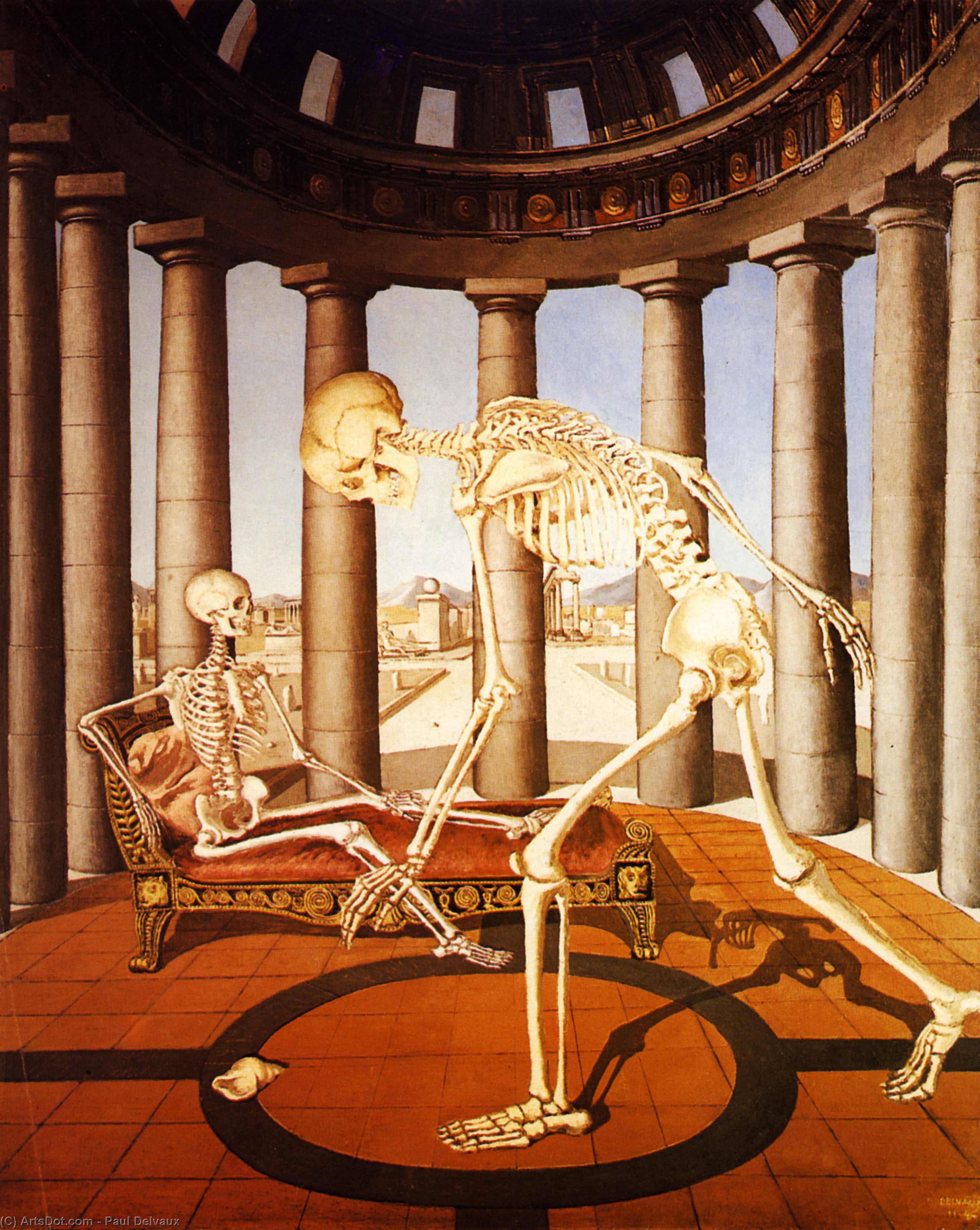 The Skeleton Has The Shell — ポール・デルヴォー