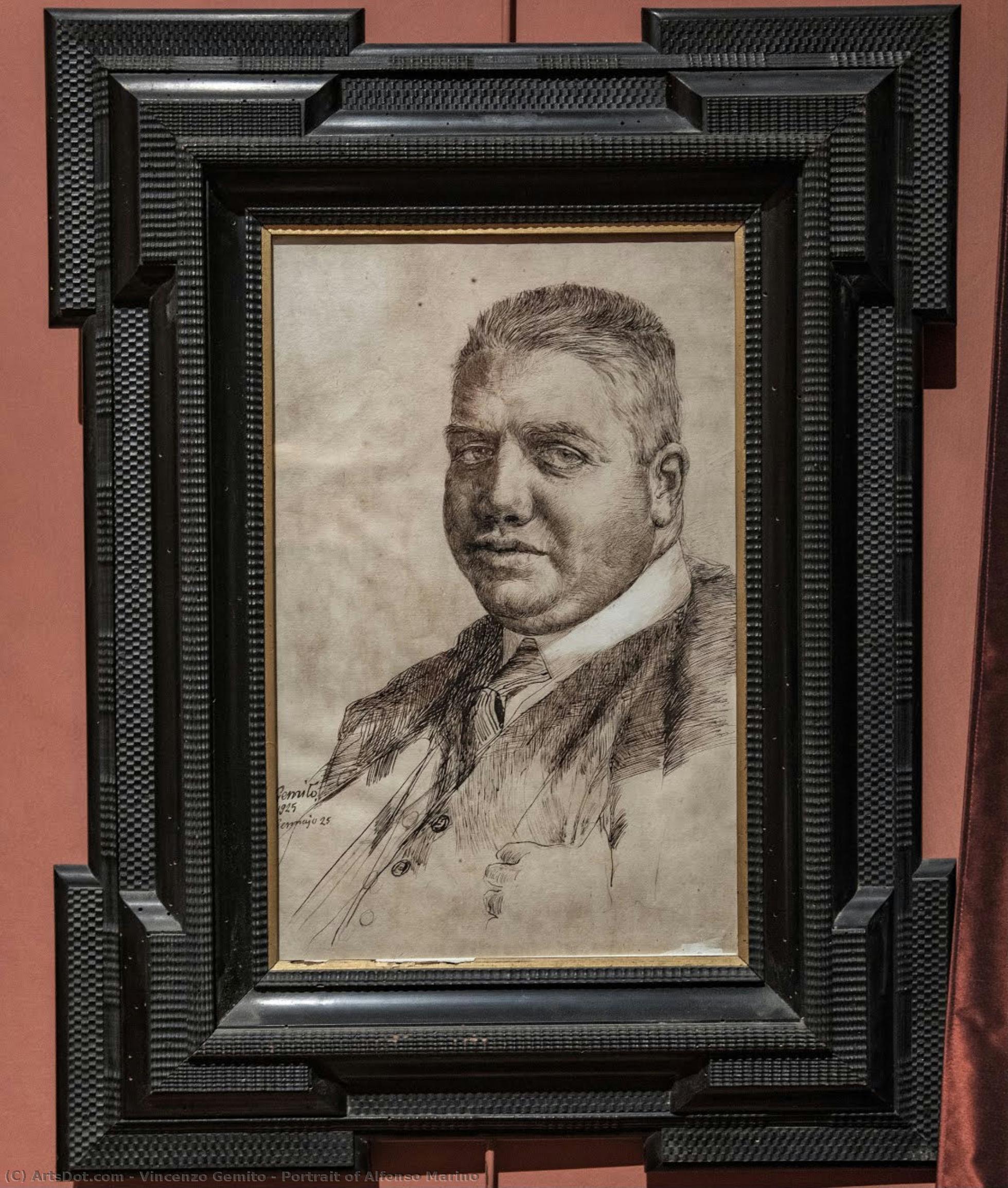 Portrait Of Alfonso Marino — Vincenzo Gemito