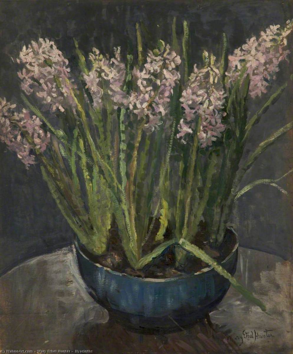 Hyacinths — Mary Ethel Hunter