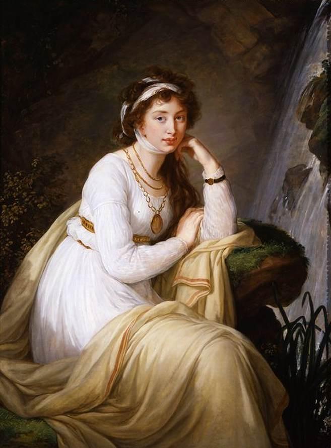 Portrait Of Princess Anna Ivanonva Bariatinsky — Louise Élisabeth Vigée Le Brun