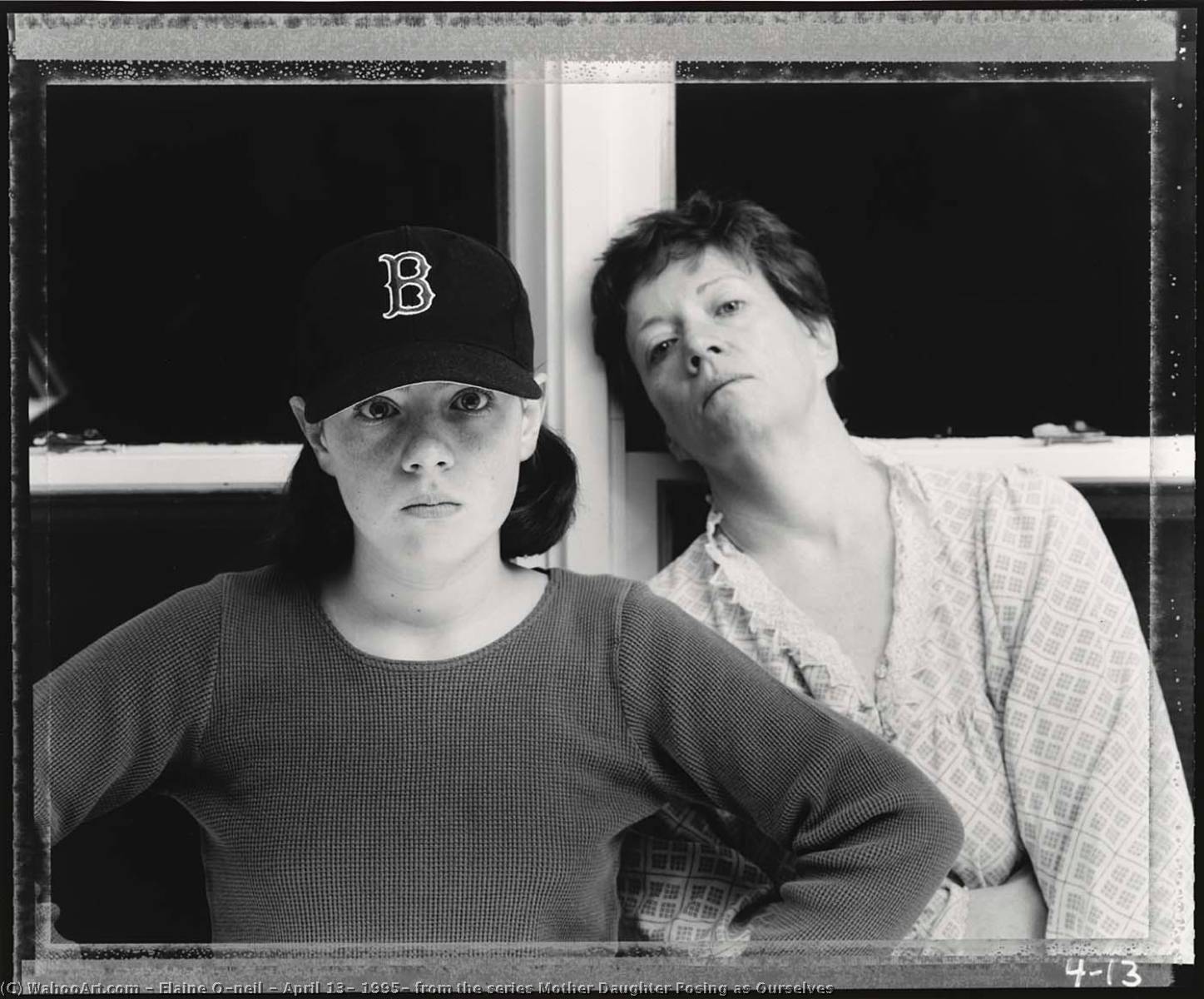 April 13, 1995, From The Series Mother Daughter Posing As Ourselves — Elaine O'neil
