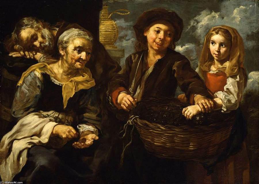 Young Boy Selling Vegetables — Bernhard Keil (keyl)