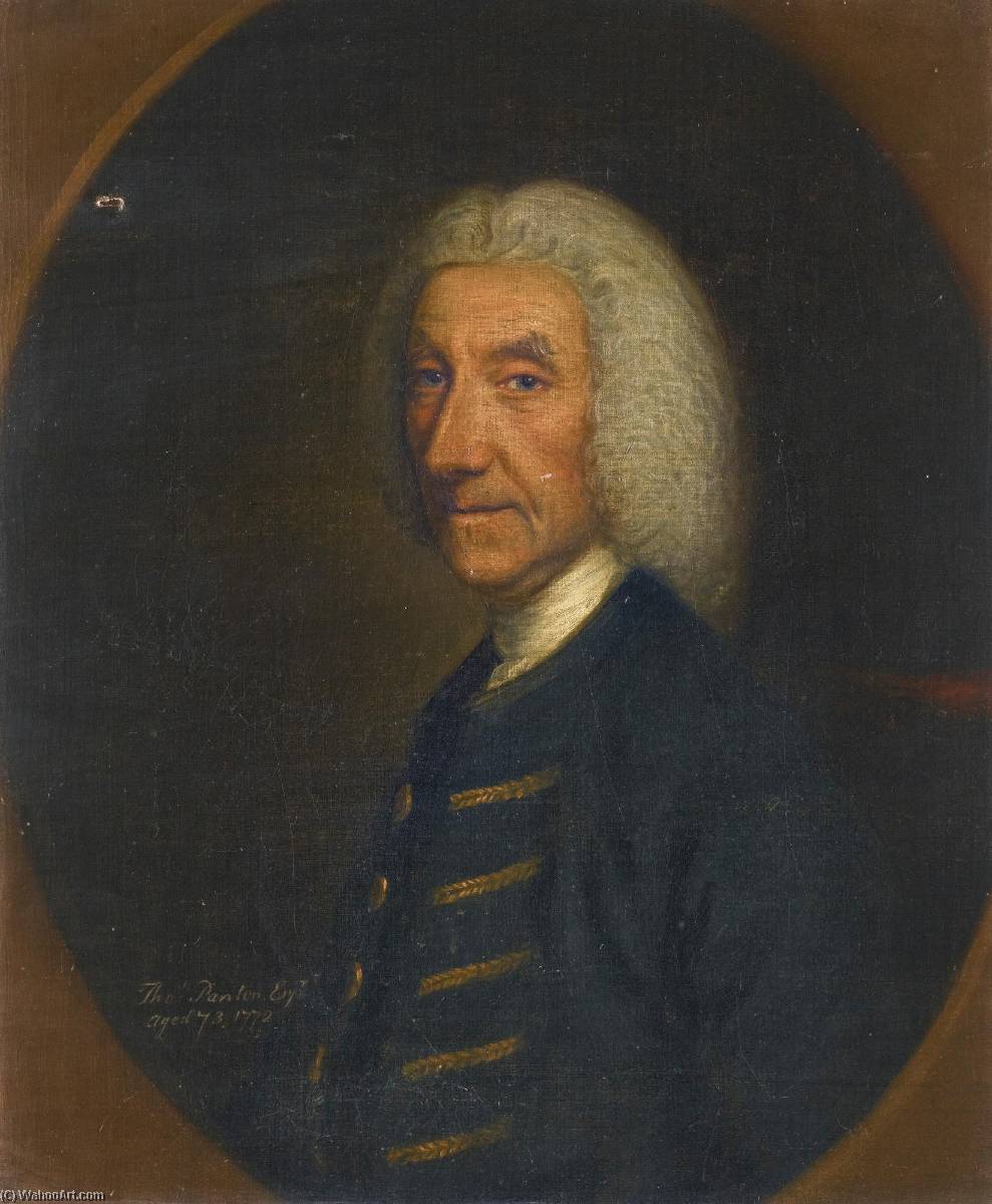Portrait Of Thomas Panton (1700 82) — Thomas Gainsborough
