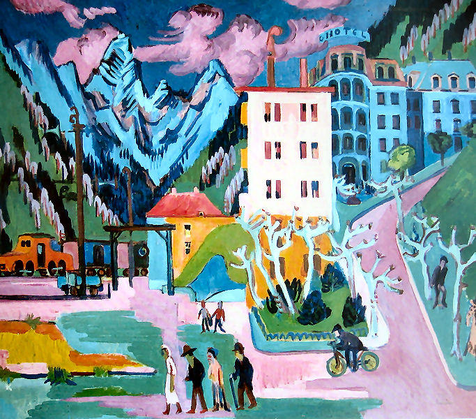 Station In Davos — Ерnst Лудвиг Киршнер
