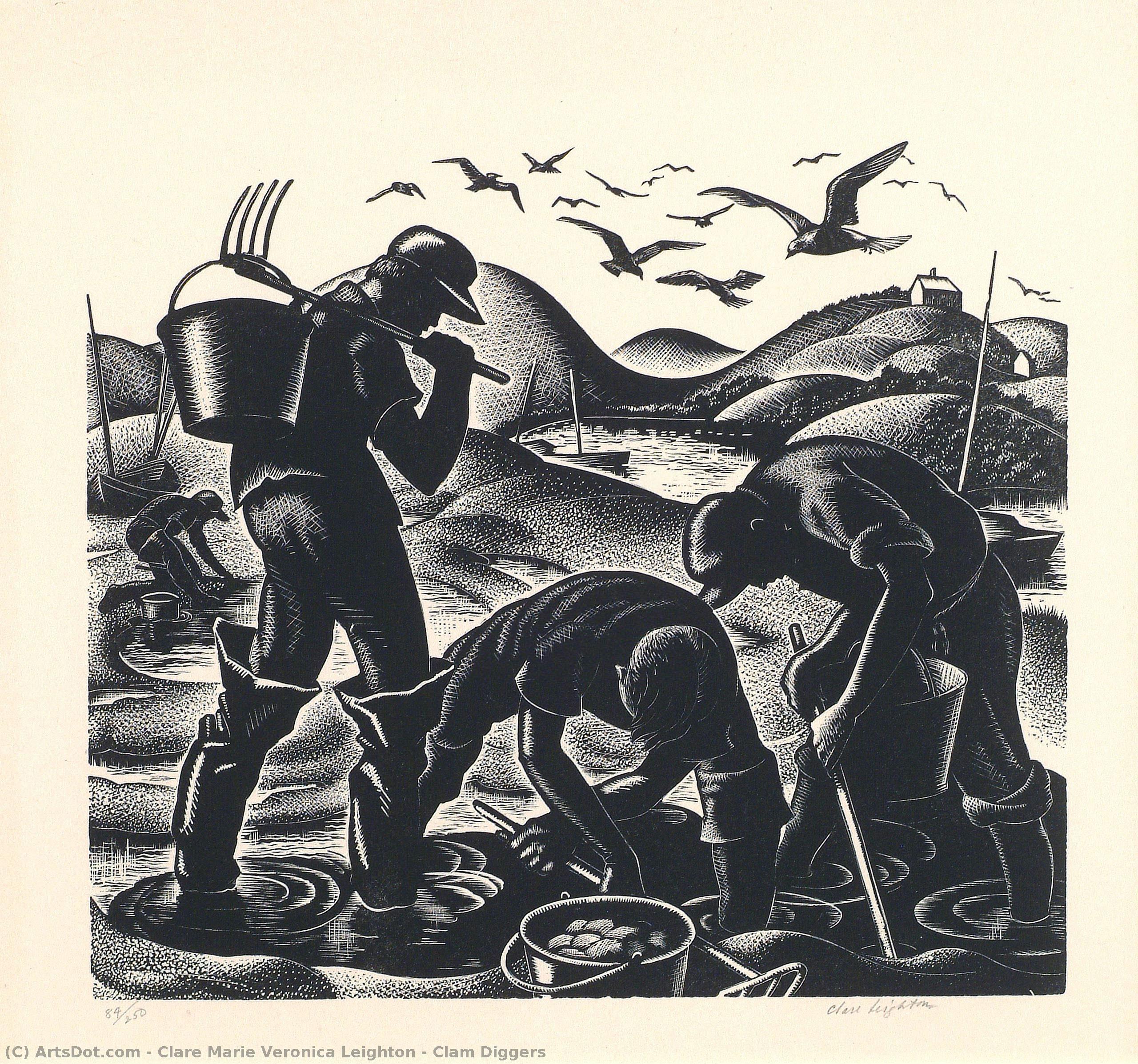Clam Diggers — Clare Marie Veronica Leighton