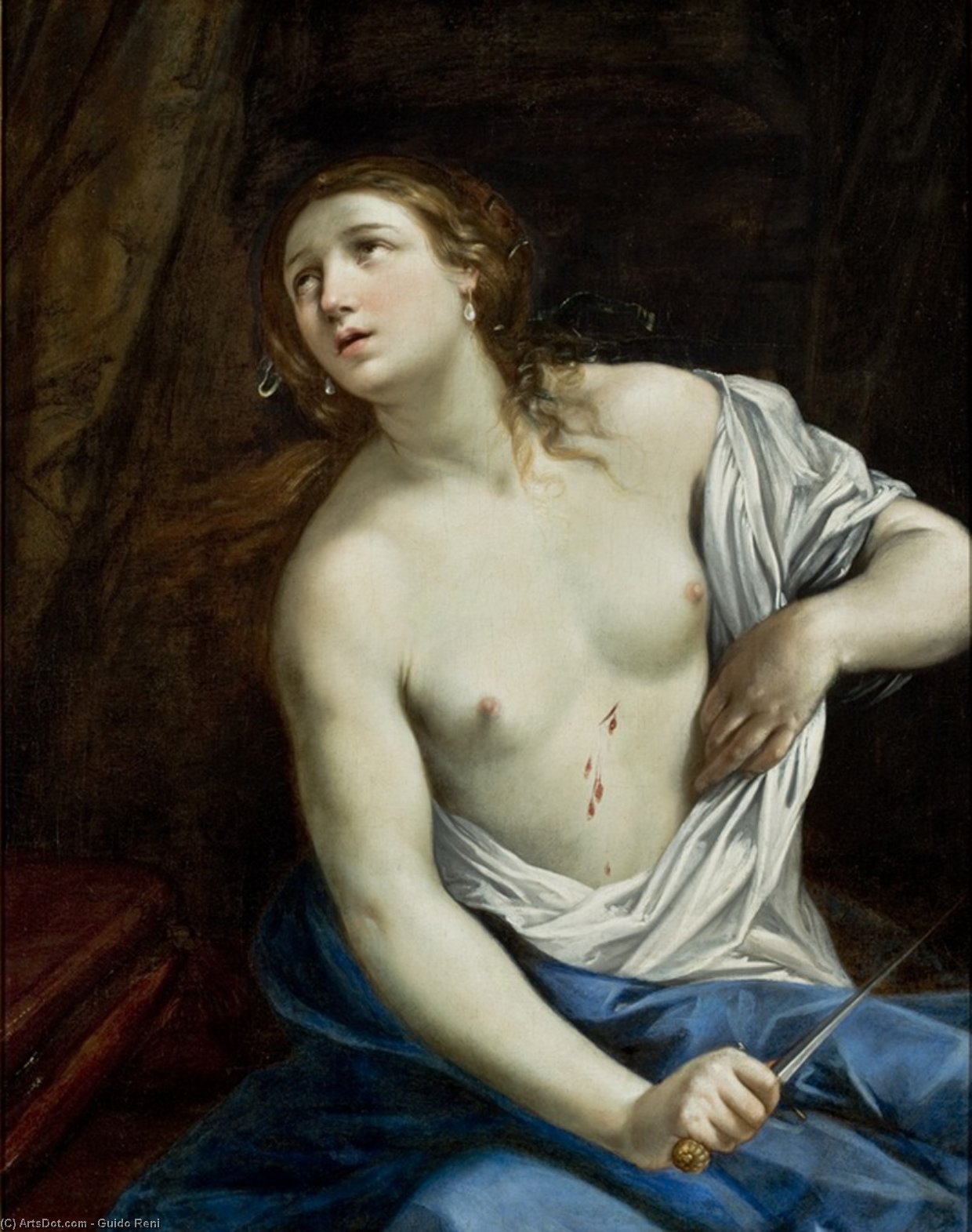 The Suicide Of Lucretia — Reni Guido (le Guide)