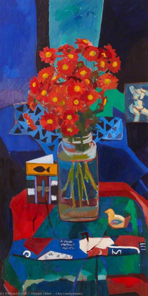 Chrysanthemums — Maggie Milne