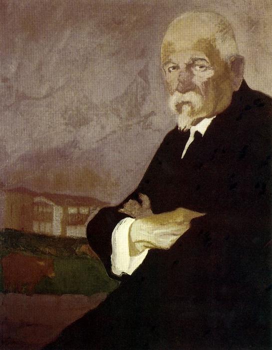Retrato Del Padre Del Artista — Francisco Gutiérrez Cossio (pancho Gutierrez Cossio)