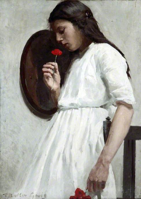 Poppy Red (the Mirror) — Theobald Butler Gould