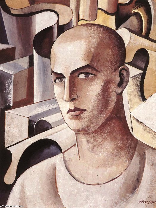 Self-portrait — Jeno Gabor