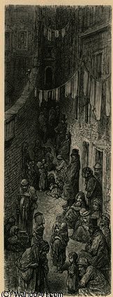 Orange Court, Drury Lane — Paul Gustave Doré