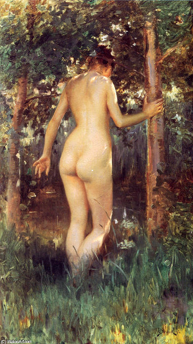 Study Of A Nude Woman — Julius Leblanc Stewart