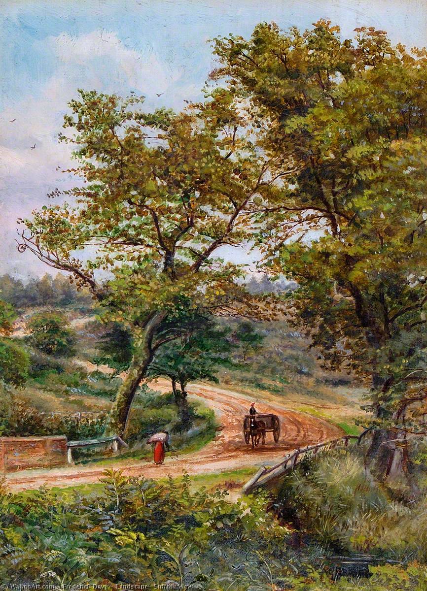 Landscape, Suffolk View — Frederick Davy