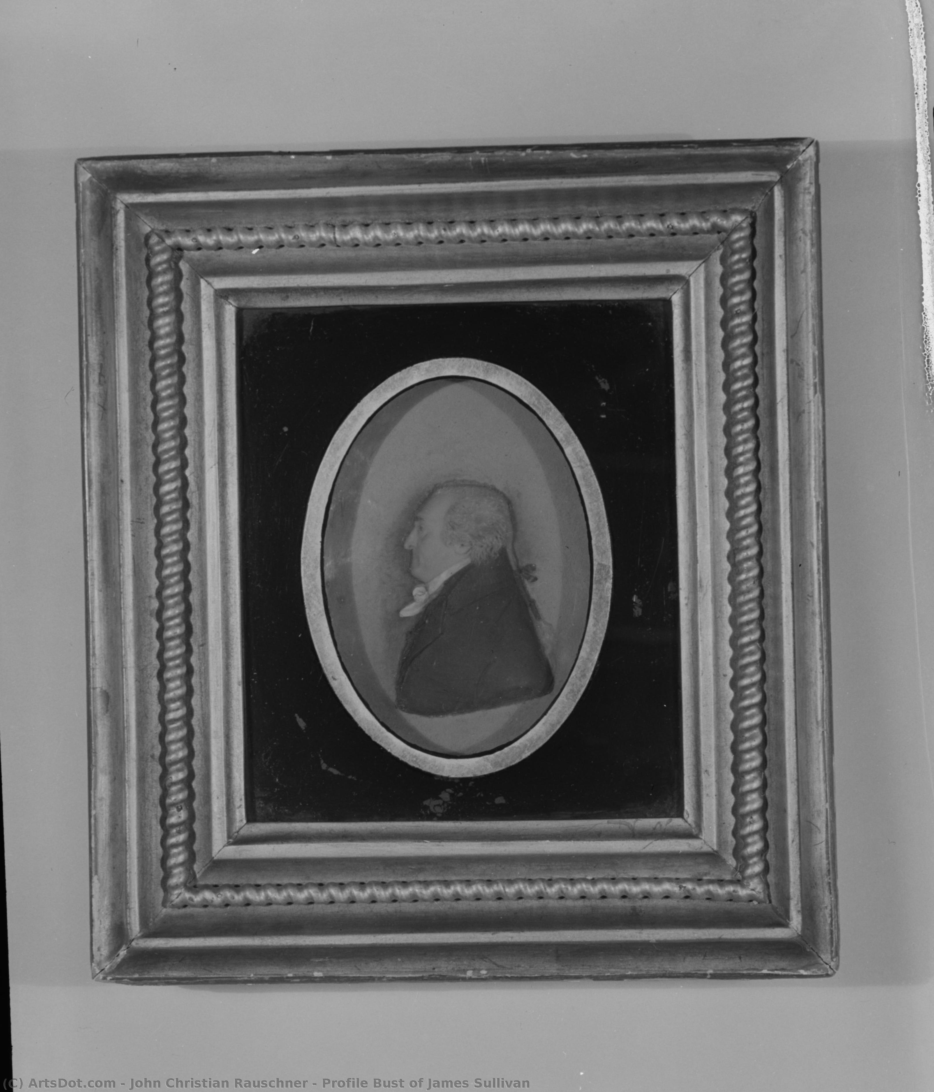 Profile Bust Of James Sullivan — John Christian Rauschner