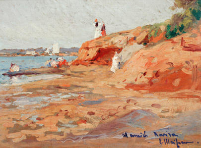 Paisaje De Costa — Eliseo Meifrèn I Roig