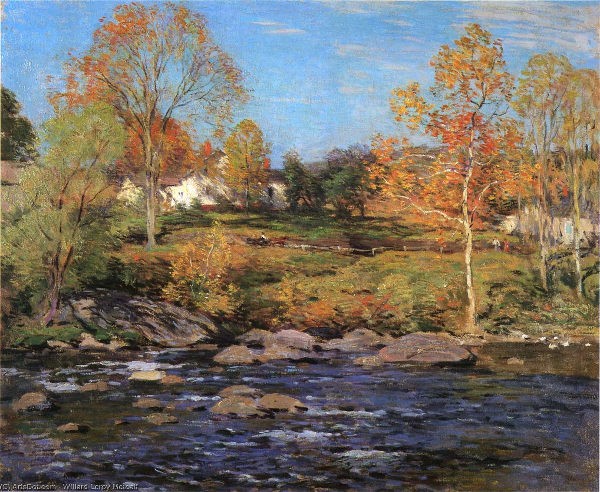 October Morning No. 1 — Willard Leroy Metcalf