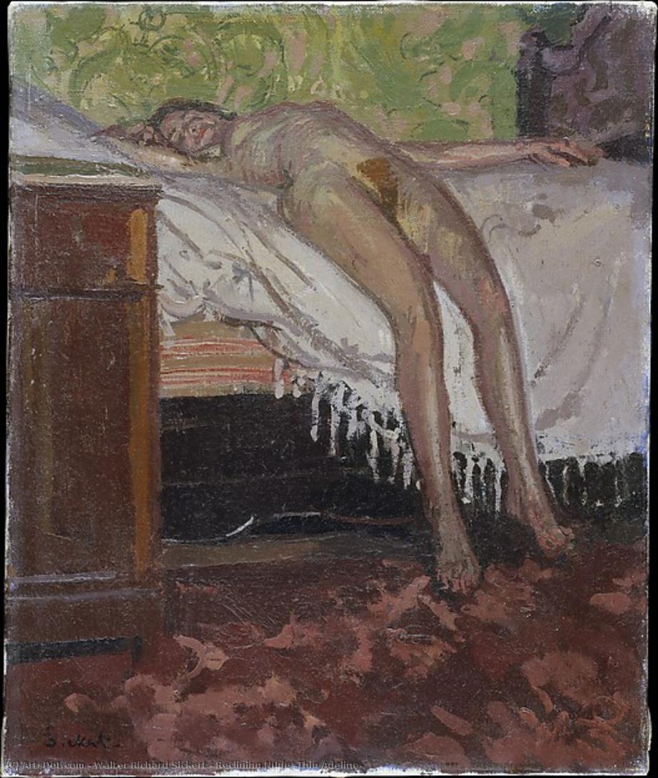 Reclining Nude (thin Adeline) — Walter Richard Sickert