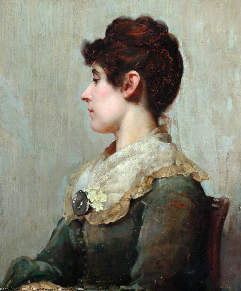 Portrait Of A Woman — Albert Starling