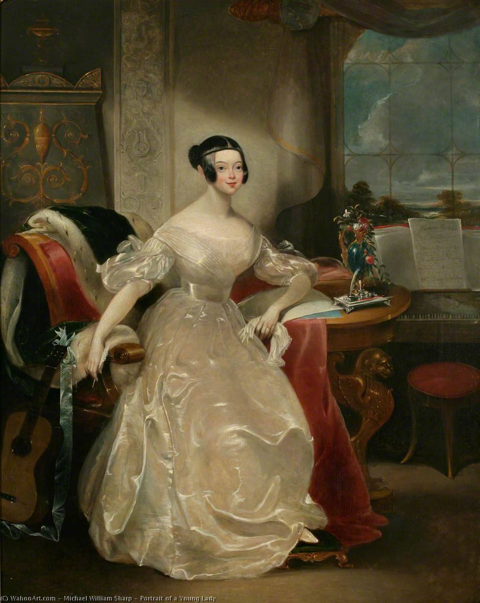 Portrait Of A Young Lady — Michael William Sharp