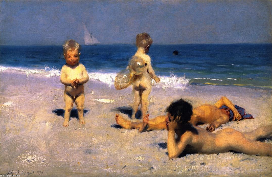Niños Napolitanos Bañándose — John Singer Sargent